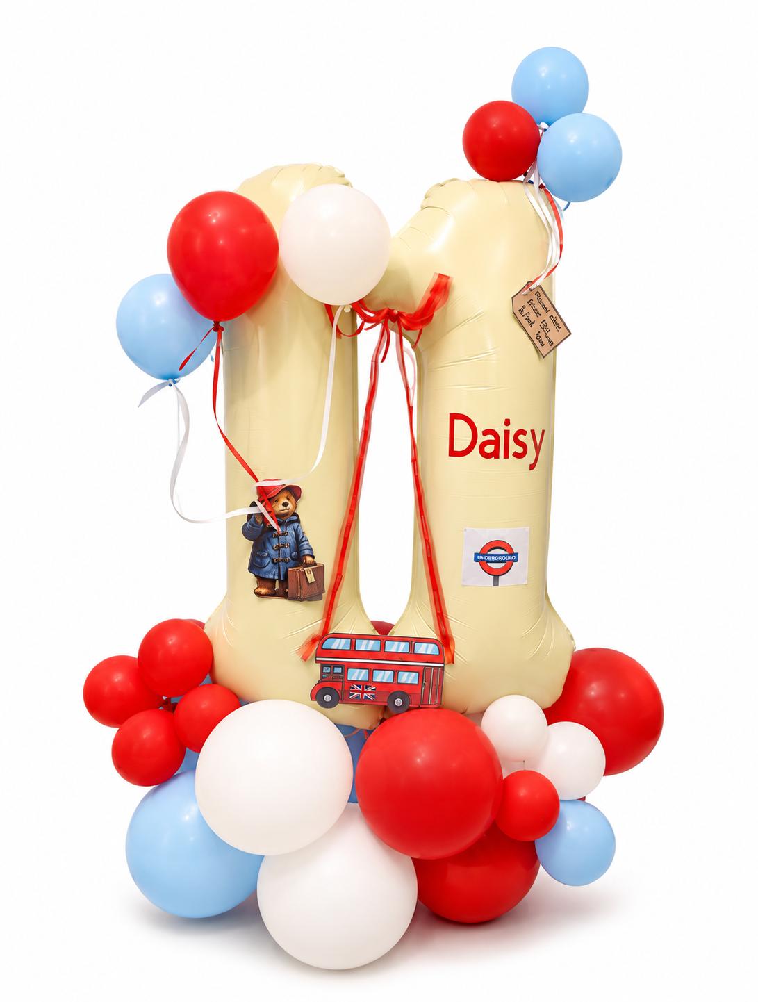 11 Number Stack Ballons